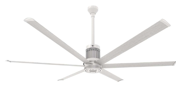 84-Inch i6 Ceiling Fan Universal Mount W/24-Inch Ext Tube & LED Driftwood by Big Ass Fans - MK-I61-071906A729F772I24S2