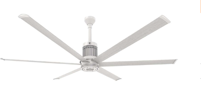 84-Inch i6 Ceiling Fan Universal Mount W/12-Inch Ext Tube Driftwood by Big Ass Fans - MK-I61-071906A729F772I12