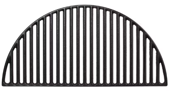 Kamado Joe Half Moon Cast Iron Cooking Grate For Big Joe II & III 24-Inch Grills - BJ-HCICG