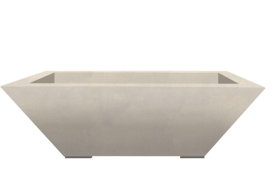 Lakeview Pelican View Pedestal 29-Inch Propane Gas Square Fire Pit Table - Coastal - SCPH-436-7LP (3)