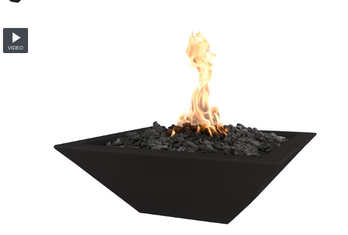 Screenshot (Top Fires by The Outdoor Plus Maya 24-Inch Propane Gas Fire Bowl - Black - Match Light)