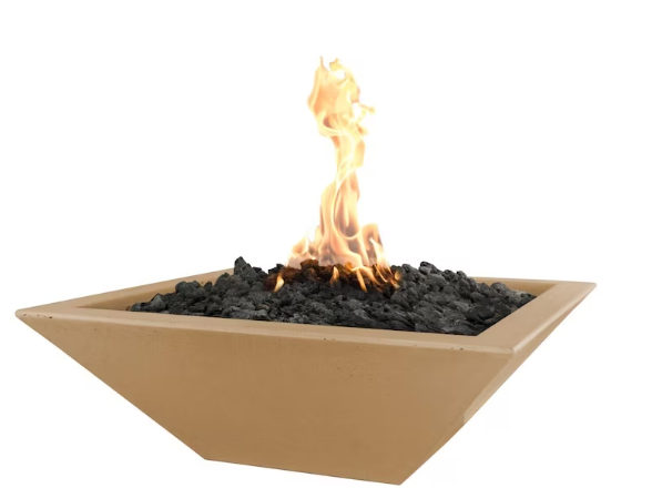 Screenshot (40Top Fires by The Outdoor Plus Maya 24-Inch Propane Gas Fire Bowl - Brown - Match Light)