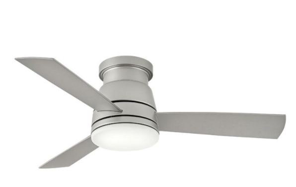 Minka-Aire Simple 44-Inch 3-Blade Ceiling Fan in Flat White Finish W/ Flat White Blades - F786-WHF