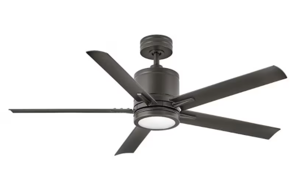 Minka-Aire Simple 52-Inch 3-Blade Ceiling Fan in Brushed Nickel Finish W/ Silver Blades - F787-BNW