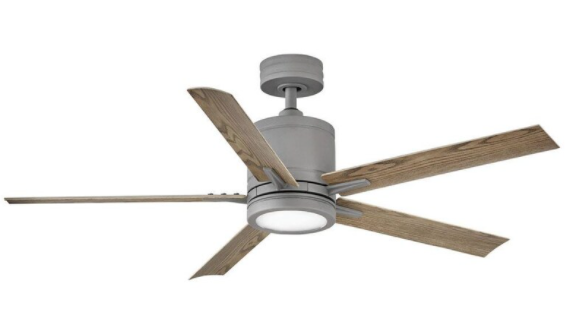 Minka-Aire Concept III 54-Inch 3-Blade LED Smart Ceiling Fan in White Finish W/ White Blades W/ Etched Opal Glass - F467L-WH