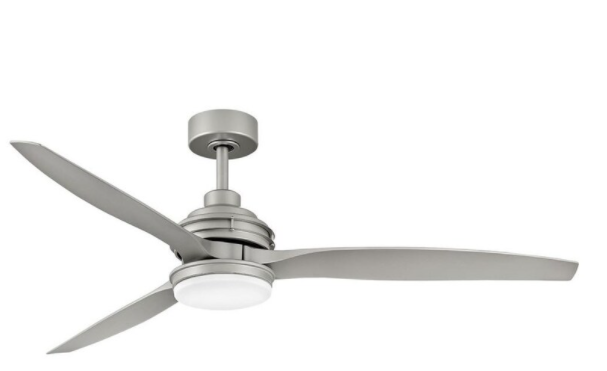 Hinkley Lighting Artiste 60-Inch LED Indoor / Outdoor Ceiling Fan - Brushed Nickel - 900160FBN-LWD