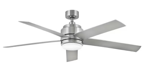 Minka-Aire Concept III 54-Inch 3-Blade LED Smart Ceiling Fan in Oil Rubbed Bronze Finish W/ Oil Rubbed Bronze Blades & Etched Opal Glass - F467L-ORB