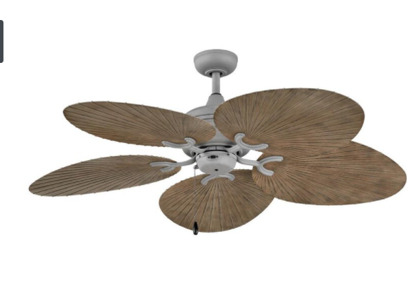 Minka-Aire Concept IV 54-Inch 3-Blade LED Smart Ceiling Fan in Brushed Nickel Wet Finish W/ Silver Blades & Etched Opal Glass - F465L-BNW