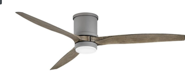 Minka-Aire Java 54-Inch 3-Blade Ceiling Fan in Flat White Finish W/ Flat White Blades & Etched Opal Glass - F753L-WHF