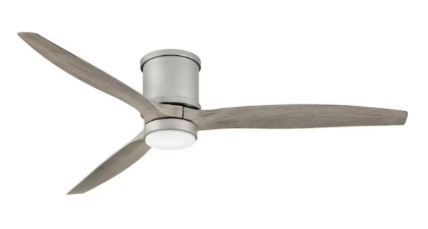 Minka-Aire Java 54-Inch 3-Blade Ceiling Fan in Kocoa Finish W/ Kocoa Blades & Etched Opal Glass - F753L-KA