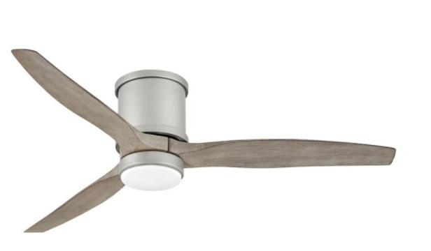 Minka-Aire Concept I Wet 58-Inch 3-Blade Ceiling Fan in White Finish W/ White Blades & White Opal Glass - F477L-WH