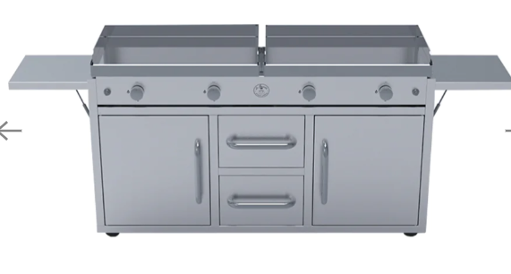 The Grand Texan Freestanding Gas Griddle - GFE160 CK