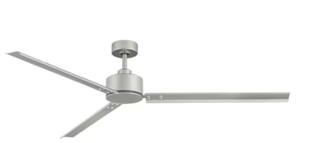 Hinkley Lighting Indy 72-Inch Indoor / Outdoor Ceiling Fan - Brushed Nickel - 900972FBN-NWA