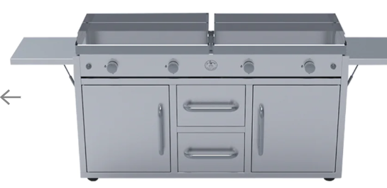 The Grand Texan Freestanding Gas Griddle - GFE160 LP CK