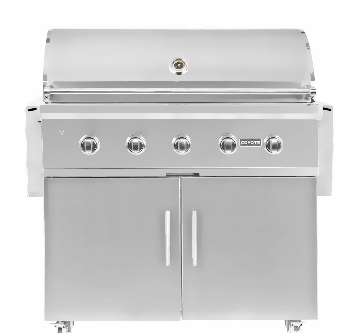 Coyote C-Series 42-Inch 5-Burner Natural Gas Grill - C2C42NG + C1S42CT