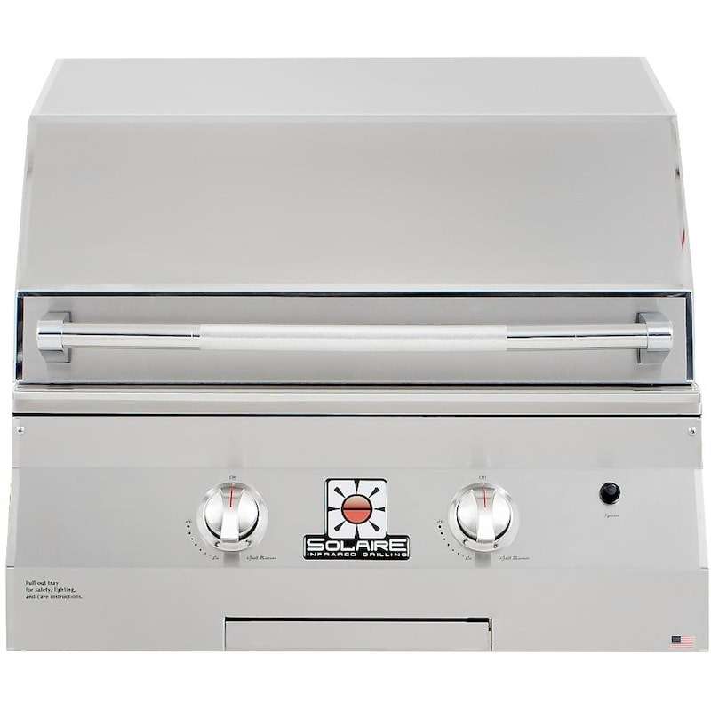 Solaire 27 Inch Deluxe Built-In All Convection Propane Gas Grill - SOL-IRBQ-27GXL-LP Grill