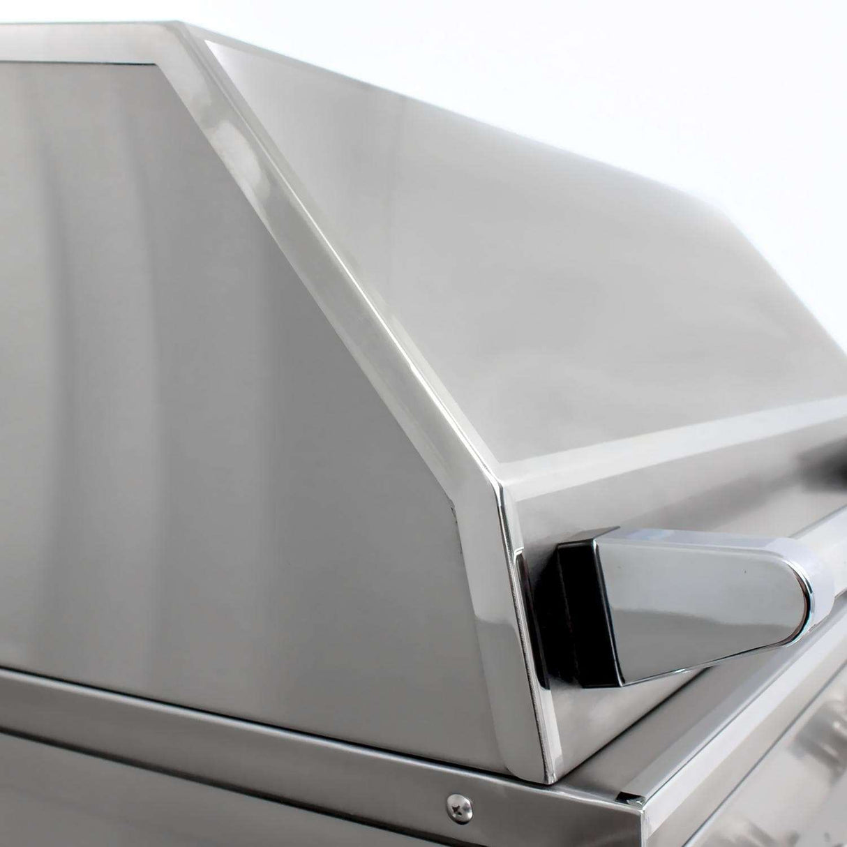 Solaire 27 Inch Deluxe Built-In All Infrared Natural Gas Grill With Rotisserie - SOL-AGBQ-27GIRXL-NG side