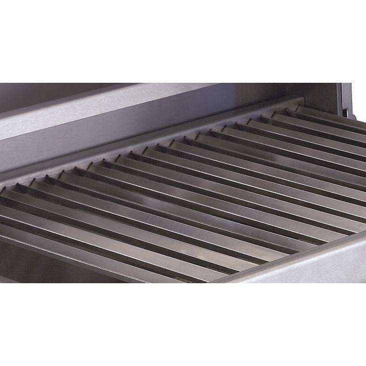 Solaire 42 Inch Built-In All Infrared Natural Gas Grill - SOL-IRBQ-42IR-NG silver