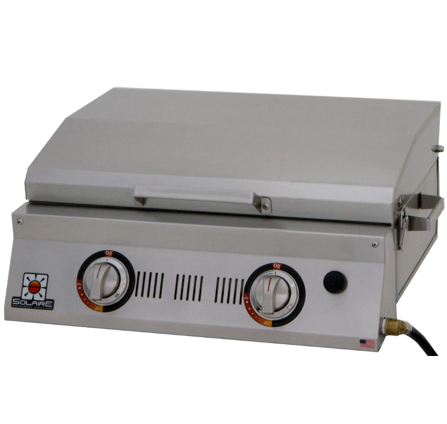 Solaire AllAbout 2-Burner Portable Infrared Propane Gas Grill - SOL-AA23A-LP