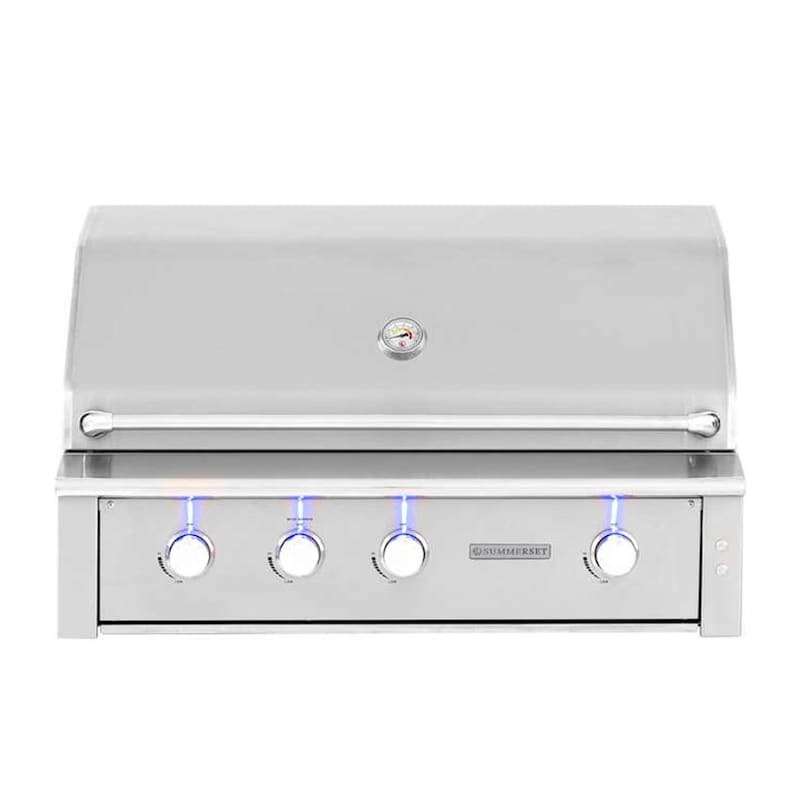 Summerset Alturi 42-Inch 3-Burner Natural Gas Grill With Stainless Steel Burners & Rotisserie - ALT42T-NG