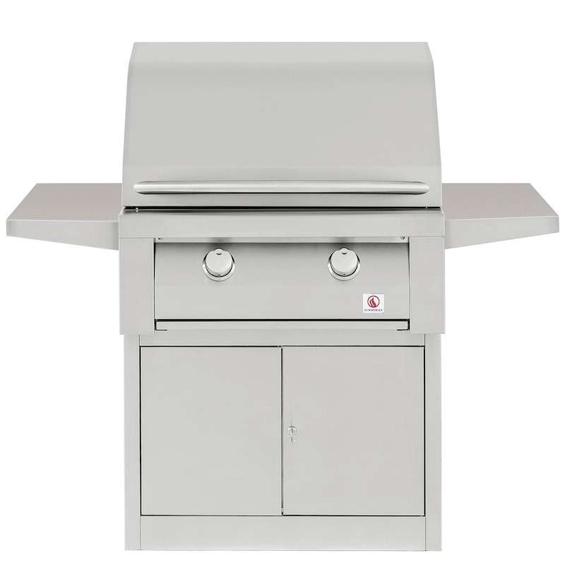 Summerset Builder 30-Inch 2-Burner Natural Gas Grill On Pedestal - SBG30-NG