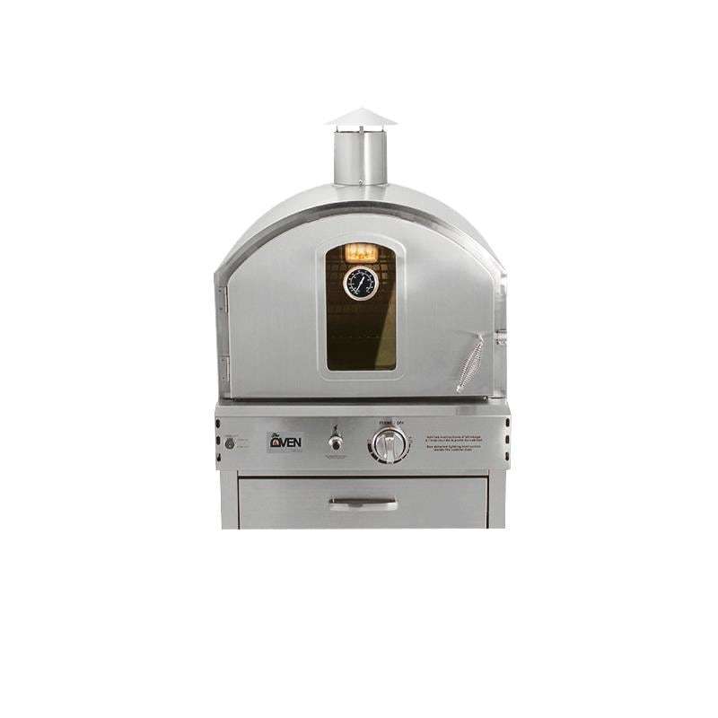 Summerset Built-In Countertop Propane Gas Outdoor Pizza Oven - SS-OVBI-LP