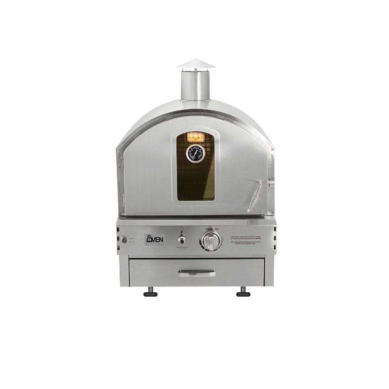 Summerset Built-In Countertop Propane Gas Outdoor Pizza Oven - SS-OVBI-LP