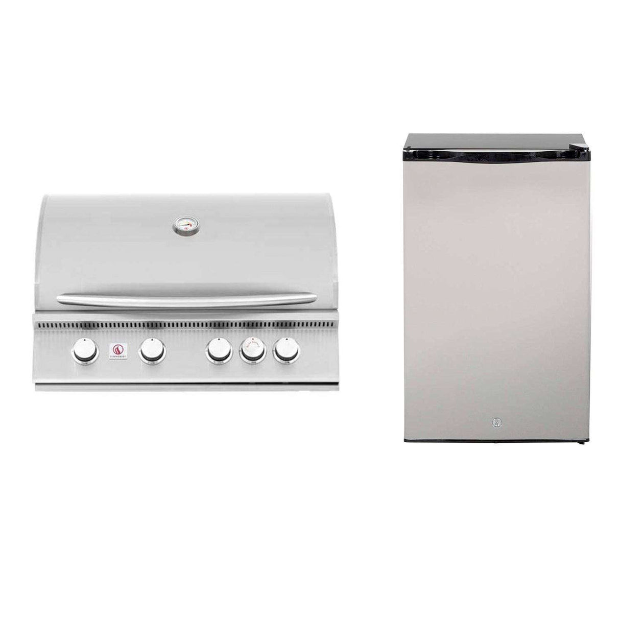 Summerset Sizzler 32-Inch Propane Outdoor Kitchen Package w Refrigerator - SIZ32-LP-SSRFR-PROMO bundle