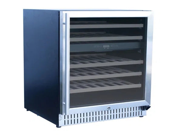 Summerset+Summerset 24-Inch Outdoor Rated Dual Zone Wine Cooler - SSRFR-24WD+Stainless+Steel+24+Inch+Outdoor+Rated+Wine+Cooler