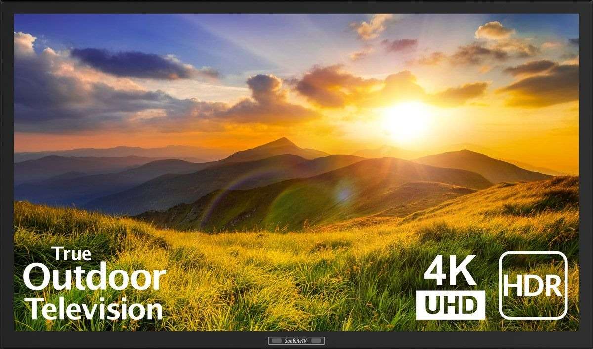 Sunbrite Signature 2 SB-S2-43-4K-BL 43 inch LED HDR 4K Outdoor TV - Partial Sun