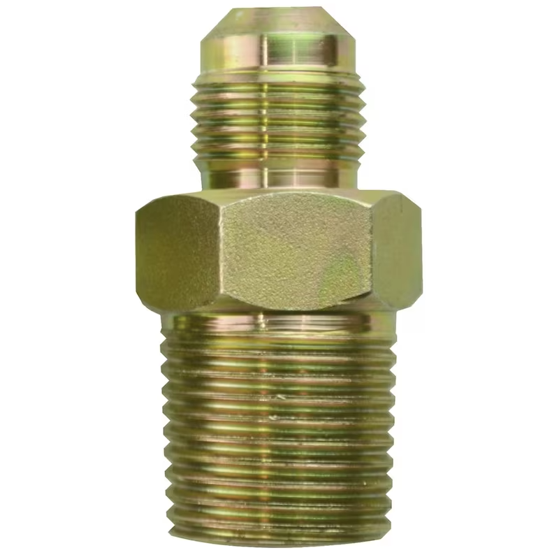 The Outdoor Plus 3 8-Inch Male Flare x 1 2-Inch Male Brass Fitting