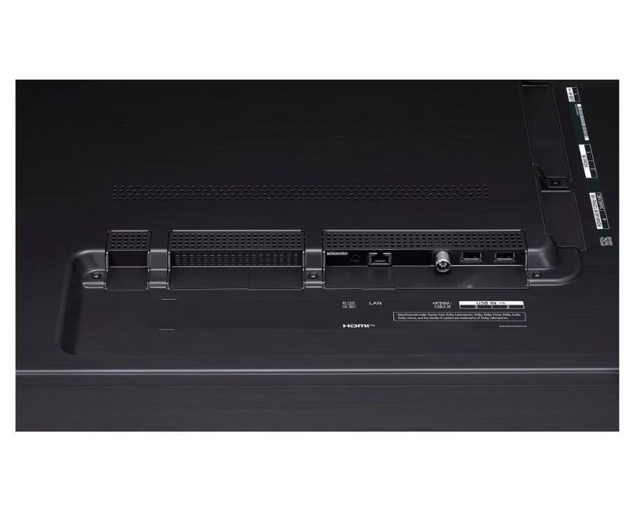 Titan QNED80 Series 75 inch Full Sun 4K LED Outdoor TV - LG-Q80-075 input output 1