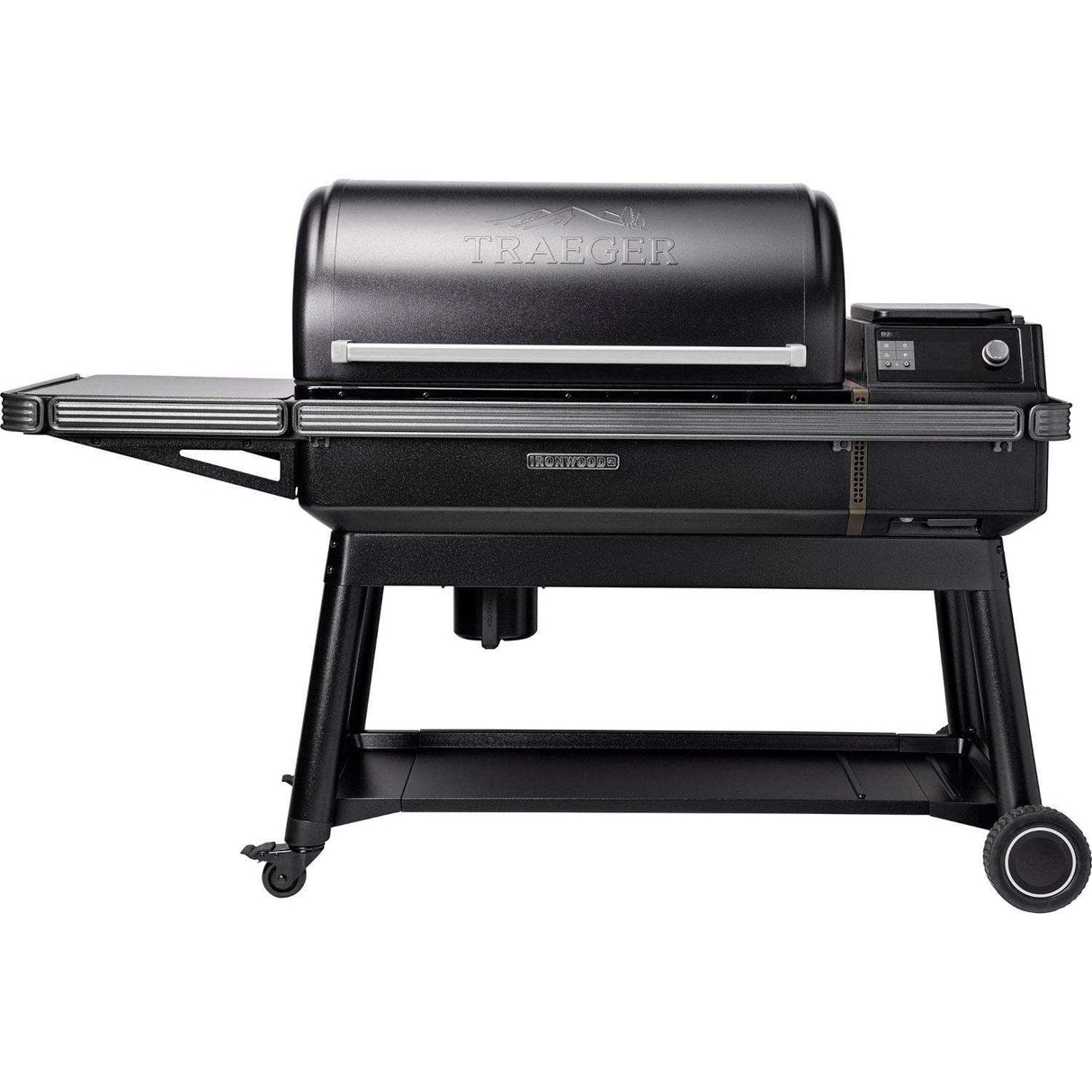 Traeger Ironwood XL Wood Pellet Grill W Pop-And-Lock Accessory Rail - TFB93RLG