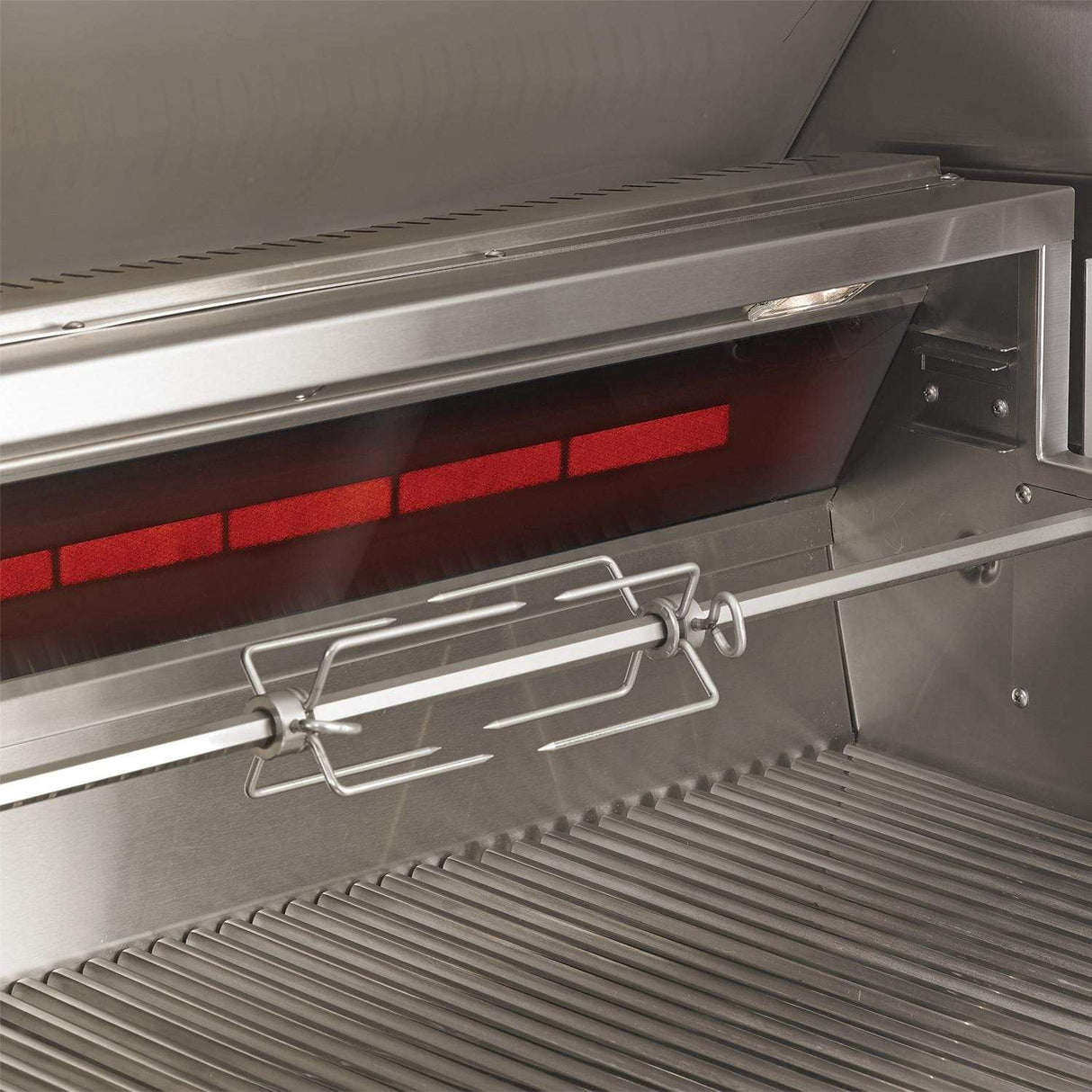 Twin Eagles Eagle One 42-Inch 3-Burner Built-In Natural Gas Grill with Sear Zone & Infrared Rotisserie Burner - TE1BQ42RS-N rotisserie