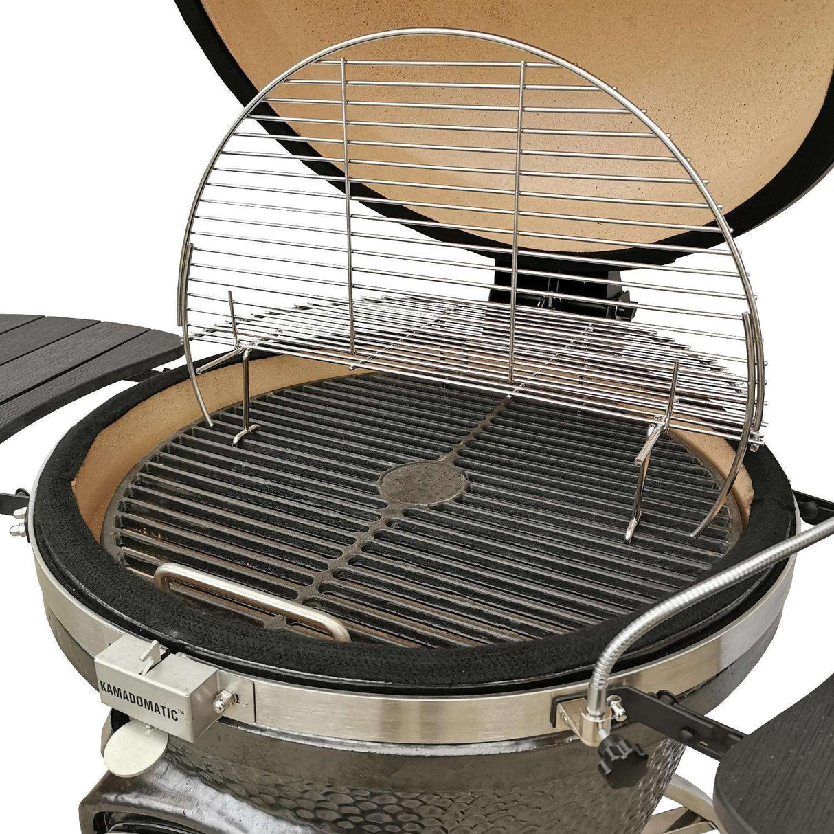 Vision Elite Series XD702 Maxis 22-Inch Kamado Grill - Metallic Gray - XD-702MG