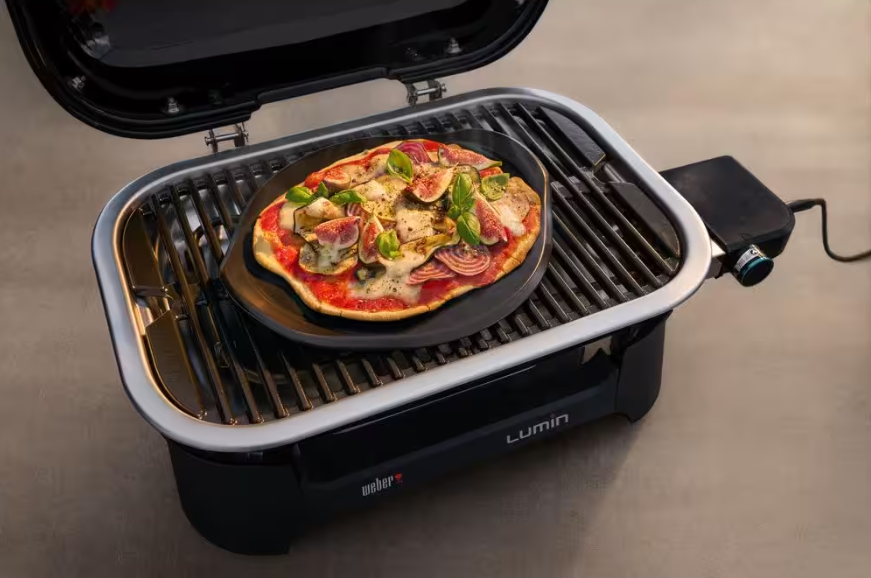 Weber Lumin Portable 1560 Watt Electric Grill - Deep Ocean Blue - 92300901