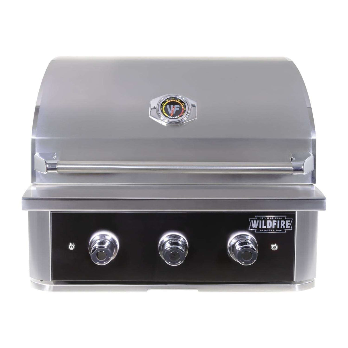 Wildfire 30-In Grill Outdoor Kitchen Package w Double Side Burner - WF-PRO30G-RH-LP