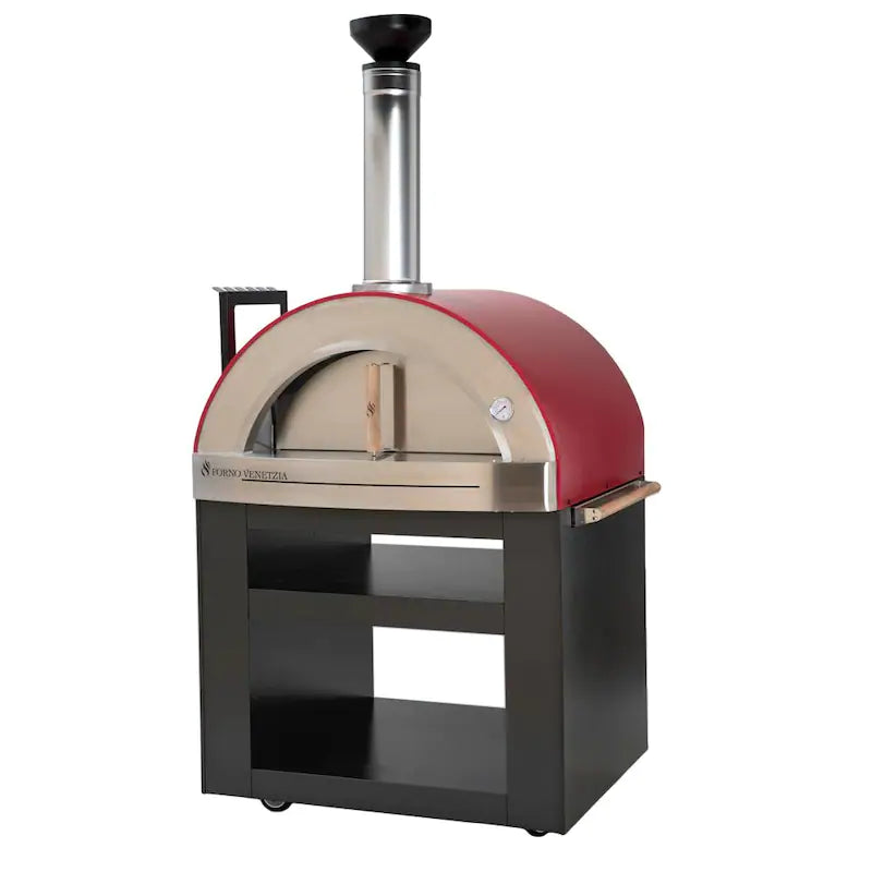 af66317f5acForno Venetzia Torino 300 62-Inch Outdoor Wood-Fired Pizza Oven - Red8e82ff41eba45604323b4