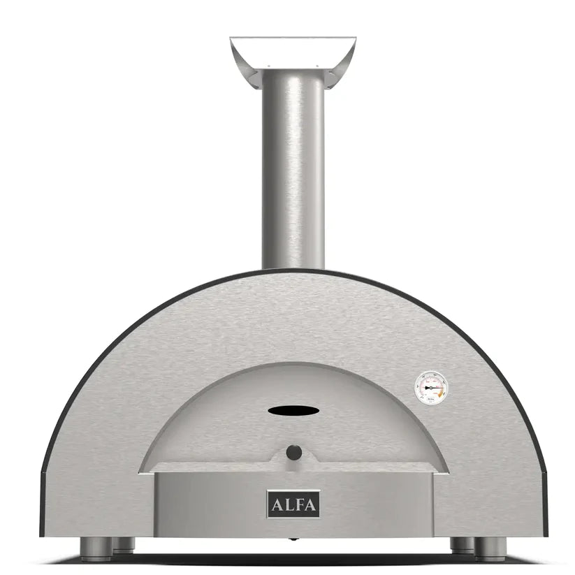 Alfa Classico 2 Pizze Propane Pizza Oven W/ Natural Gas Conversion Kit - Ardesia Grey - FXCL-2P-GGRA-U