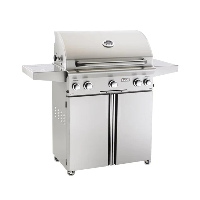 American Outdoor Grill L-Series 24-Inch 2-Burner Propane Gas Grill W/ Rotisserie & Single Side Burner - 24PCL