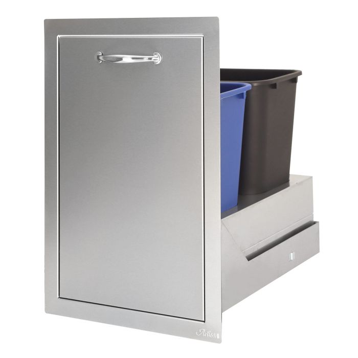Artisan 20-Inch Soft-Close Roll-Out Dual Trash Center - ARTP-TC2-20SC