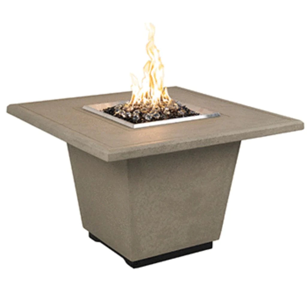American Fyre Designs 640-DB-11-H2NC 36" Cosmopolitan Square Gas Firetable