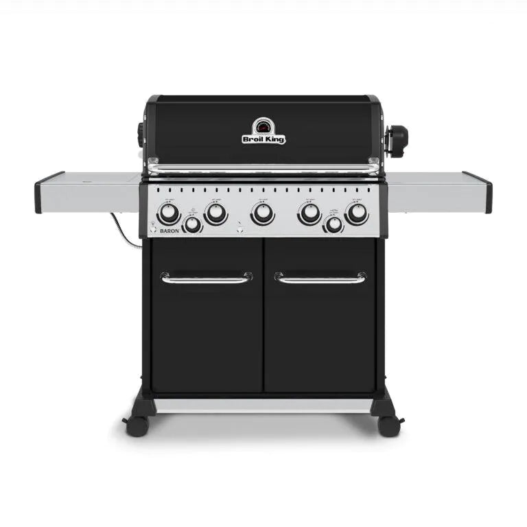 Broil King Baron 590 PRO 5-Burner Natural Gas Grill With Rotisserie and Side Burner - 876247