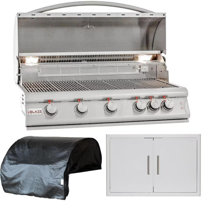 Blaze Premium LTE 3-Piece 40-Inch Propane Outdoor Kitchen Package - BLZ-5LTE2-LP-3PC-SC (2)