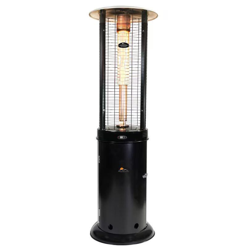 Paragon Outdoor Helios 44,000 BTU Propane Gas Flame Tower Heater - Hammered Black - OH-BL32-7R (1)
