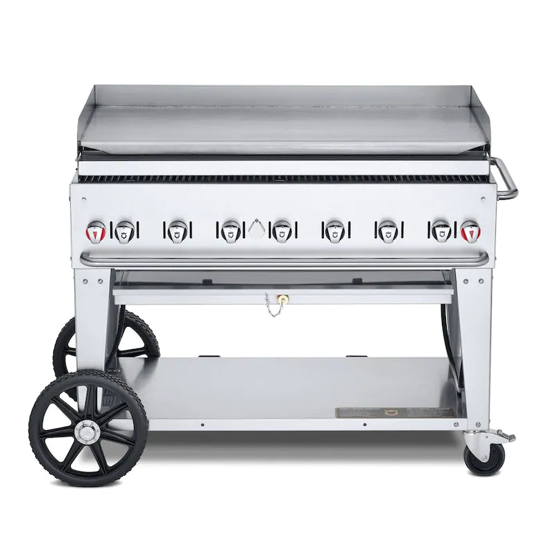 Crown Verity 48-Inch Mobile Natural Gas Griddle - CV-MG-48NG