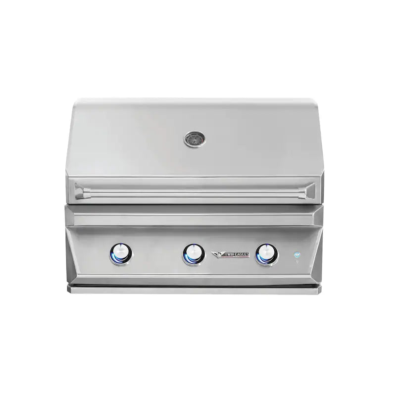 Twin Eagles 36-Inch 3-Burner Built-In Natural Gas Grill - TEBQ36G-CN