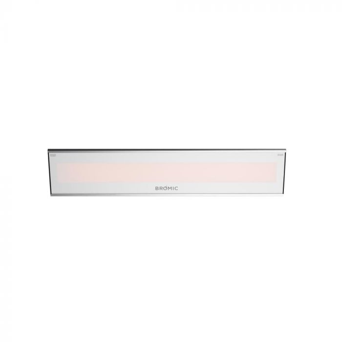 Bromic Heating Platinum Smart-Heat 53-Inch 4500W Dual Element 208V Electric Infrared Heater - White 208V BH3622005
