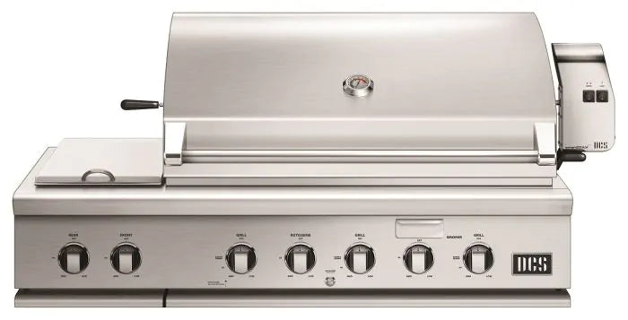 DCS Series 7 Traditional 48-Inch Built-In Gas Grill With Rotisserie & Double Side Burner - Propane - BH1-48RS-L