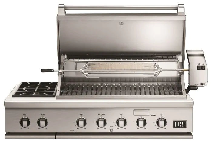 DCS Series 7 Traditional 48-Inch Built-In Gas Grill With Rotisserie & Double Side Burner - Propane - BH1-48RS-L